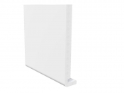 200mm x 18mm Full Rep Fascia - White
