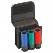BOSCH 3 PIECE 1/2inch SQ  IMPACT CONTROL SOCKET SET 2608551102