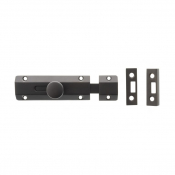 100mm Surface Door Bolt Dark Bronze