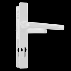Asec 70 Lever/Lever Door Furniture to Suit Ferco 205mm Backplate