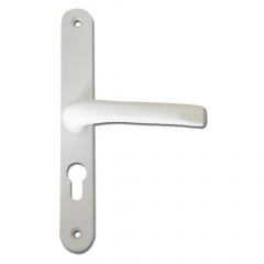 Asec 70 Lever/Lever uPVC Furniture 270mm Backplate