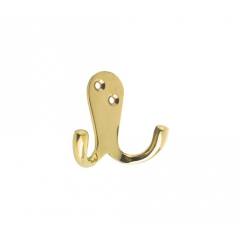 Zoo Hardware Double Robe Hook ZAB82