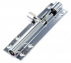 Straight Chrome Barrel Bolt