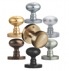 Carlisle Brass M35 Victorian Mushroom Mortice Mortice Knob (Half Sprung)