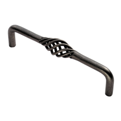 Fingertip FTD1240 Steel Cage Fixed Handle Antique Steel