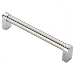 Fingertip FTD485SN Bauhaus Handle Satin Nickel
