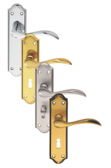 Carlisle Brass Madrid Lever On Backplate