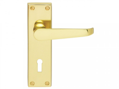 Carlisle Brass Contract Victorian Lever on Backplate