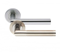 Carlisle Brass Eurospec Steelworx SWL1192 Treviri Lever On Round Rose