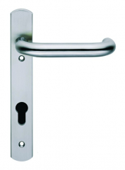 Eurospec Steelworx SWNP11 DDA Compliant Safetey Lever On Narrow Plate