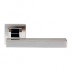 Eurospec SSL1405DUO Renzo Designer Lever on Sprung Square Rose