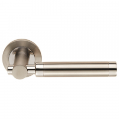 Eurospec Steelworx SWL1006 Astoria Lever Door Handle on Rose