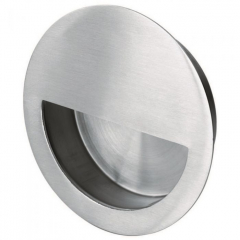 Carlisle Brass Eurospec Steelworx FPH1004 Circular Flush Pull