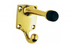 Carlisle Brass AA38 Hat & Coat Hook with Rubber Buffer