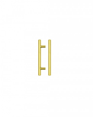 T-Bar Cabinet Handle 160mm Centres (TDFPT160)
