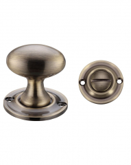 Zoo Hardware FB42 Oval Thumbturn with Coin Release 5mm Spindle