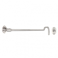 Zoo Hardware ZAS Satin Stainless Steel Cabin Hook