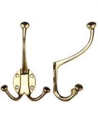 Fulton & Bray FB73 Double Hat & Coat Hook