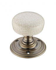Zoo Hardware FB304 Porcelain Mortice Knobs