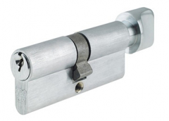 Zoo Hardware Vier 5,Pin Architectural Euro Cylinder & Turn (Keyed Alike)