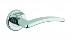ZCZ030 Toledo Lever On Round Rose Push On Rose