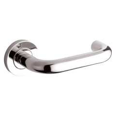 Zoo Hardware ZCS2030 19mm Return Lever on Round Rose Stainess Steel