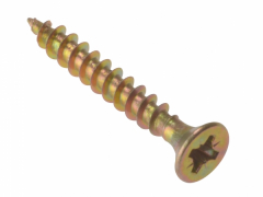 Multi-Purpose Single Thread Screw Zinc Yellow Passivated