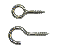 Screw Hooks, Eyes and Vine Eyes