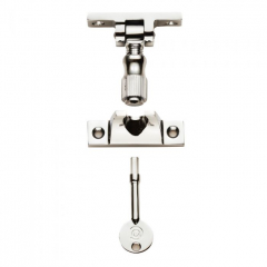 Carlisle Brass AQ53 Narrow Plate Locking Brighton Sash Fastener