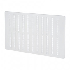 Hit & Miss Vent White Plastic