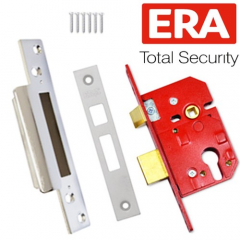 Era Fortress Euro Cylinder Sashbolt Mortice Door Lock - Case Only
