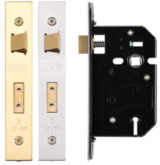 Zoo Hardware ZURS 3 Lever Replacement Sash Lock