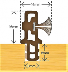 BRUSHED PARTING BEAD 3000metre