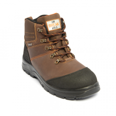 UNBREAKABLE U107 METEOR COMPOSITE WATERPROOF BROWN LEATHER SAFETY BOOT