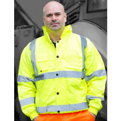 Warrior Hi-Vis Tulsa Bomber Jacket