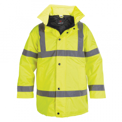 Briggs Proforce HJ03 Yellow Class 3 Hi-Vis Site Jacket
