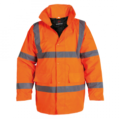 Briggs Proforce HJ03 Orange Class 3 Hi-Vis Site Jacket