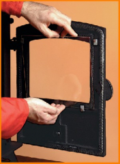 Stove Glass - Glass for Wood Burner(Restricted Delivery Item)