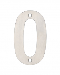 Zoo Hardware ZSN 102mm Stainless Steel Numeral