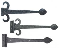 Carlisle Brass Ludlow Black Antique Hinges