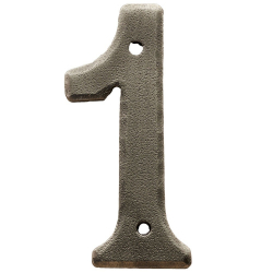 PE5649 Pewter Effect Numeral
