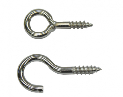 Screw Hooks, Eyes and Vine Eyes