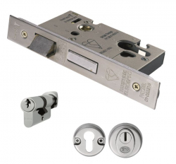 EUROSPEC EASI-T EURO PROFILE BS CYLINDER AND TURN SASHLOCK