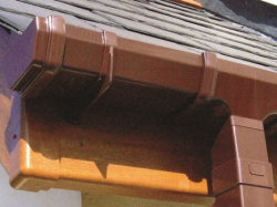 Floplast Square Line 114mm Gutter