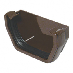 Floplast Square Line External Stopend 114mm