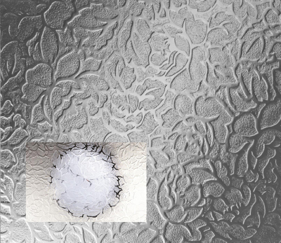 4mm Florielle Texture Glass Privacy Level 4 per square metre