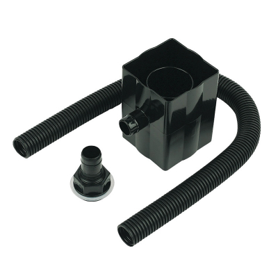 FLOPLAST RAINWATER DIVERTER RVS1 BLACK