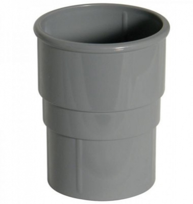 PIPE SOCKET HALF ROUND GREY RS1 GREY