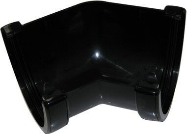 FLOPLAST HI-CAP GUTTER ANGLE 135* RAH2 BLACK