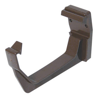 FASCIA BRACKET BROWN SQ RKS1
